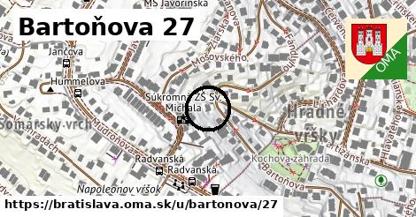 Bartoňova 27, Bratislava