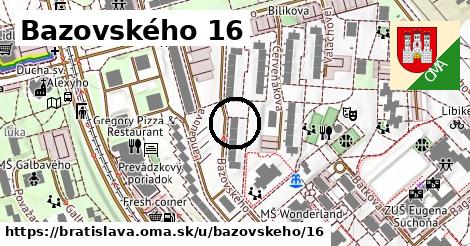 Bazovského 16, Bratislava