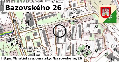 Bazovského 26, Bratislava