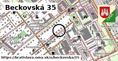 Beckovská 35, Bratislava
