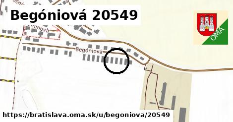 Begóniová 20549, Bratislava