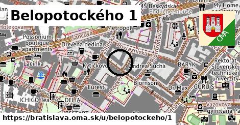 Belopotockého 1, Bratislava