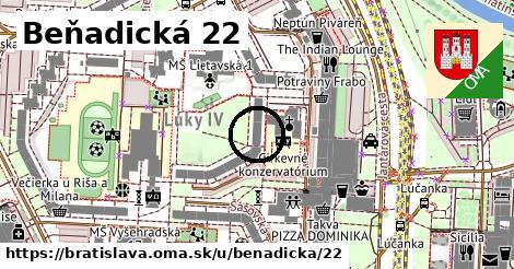 Beňadická 22, Bratislava