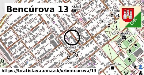 Bencúrova 13, Bratislava