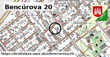 Bencúrova 20, Bratislava
