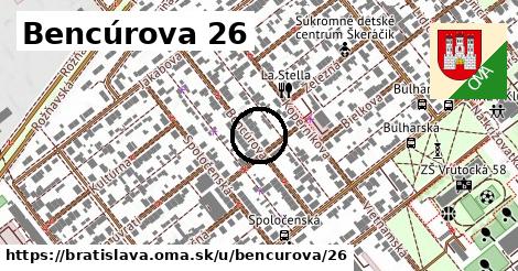 Bencúrova 26, Bratislava