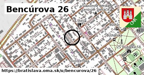 Bencúrova 26, Bratislava