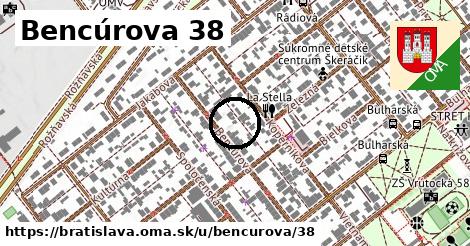 Bencúrova 38, Bratislava