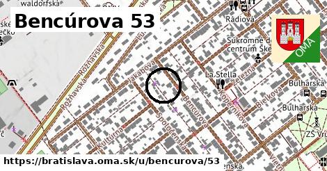 Bencúrova 53, Bratislava