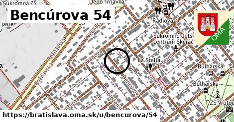 Bencúrova 54, Bratislava