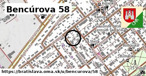 Bencúrova 58, Bratislava