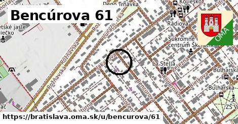 Bencúrova 61, Bratislava