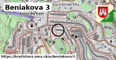 Beniakova 3, Bratislava