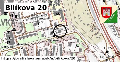 Bilíkova 20, Bratislava