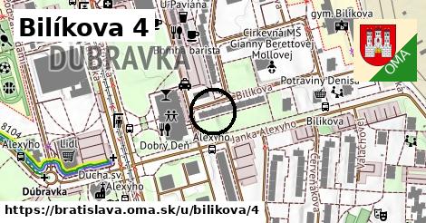 Bilíkova 4, Bratislava