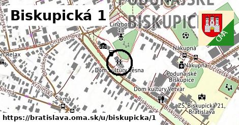 Biskupická 1, Bratislava