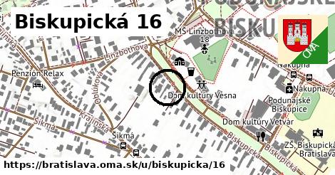 Biskupická 16, Bratislava