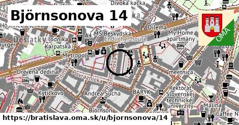 Björnsonova 14, Bratislava