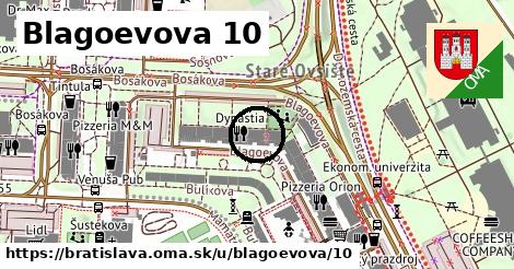 Blagoevova 10, Bratislava