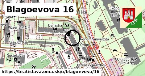 Blagoevova 16, Bratislava