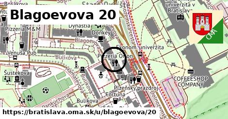 Blagoevova 20, Bratislava