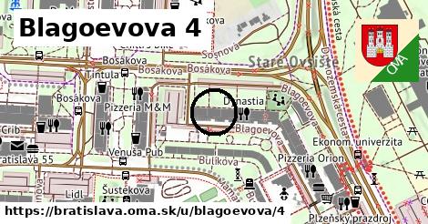 Blagoevova 4, Bratislava