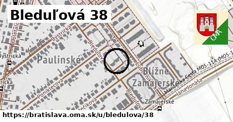 Bleduľová 38, Bratislava