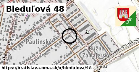 Bleduľová 48, Bratislava