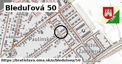 Bleduľová 50, Bratislava