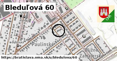 Bleduľová 60, Bratislava