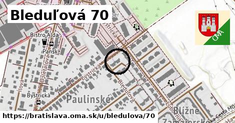 Bleduľová 70, Bratislava