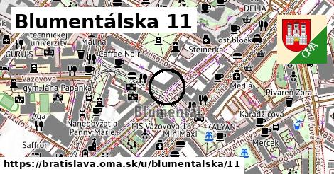 Blumentálska 11, Bratislava