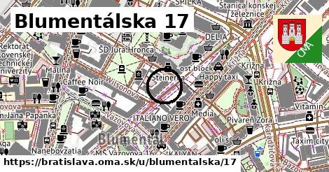 Blumentálska 17, Bratislava