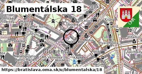 Blumentálska 18, Bratislava