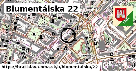 Blumentálska 22, Bratislava