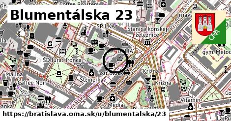 Blumentálska 23, Bratislava