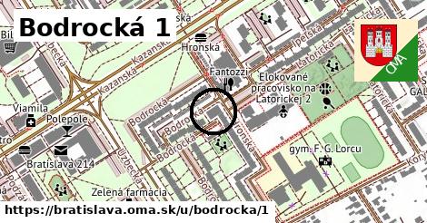 Bodrocká 1, Bratislava