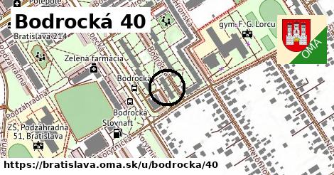 Bodrocká 40, Bratislava