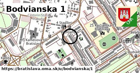 Bodvianska 1, Bratislava