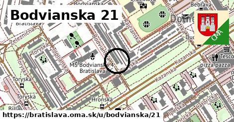 Bodvianska 21, Bratislava