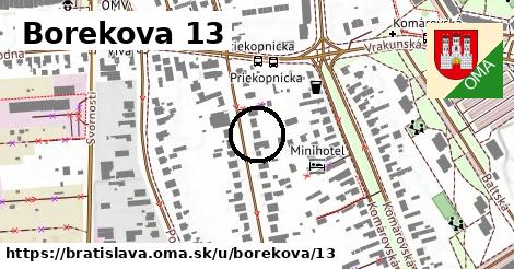 Borekova 13, Bratislava