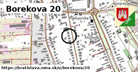 Borekova 20, Bratislava