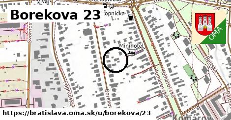 Borekova 23, Bratislava
