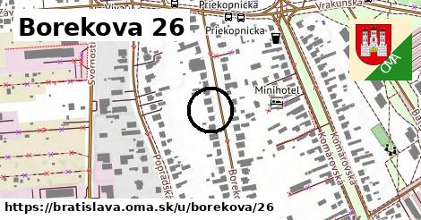 Borekova 26, Bratislava