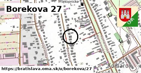 Borekova 27, Bratislava