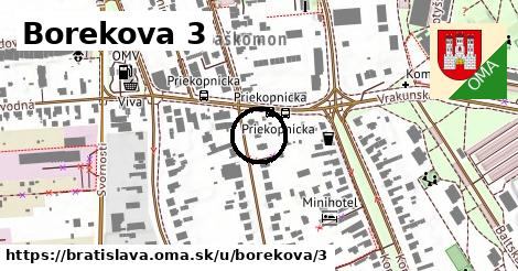 Borekova 3, Bratislava