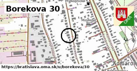 Borekova 30, Bratislava