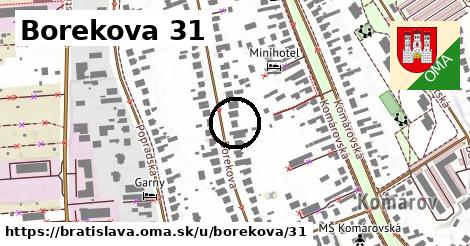 Borekova 31, Bratislava