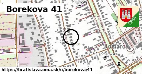 Borekova 41, Bratislava