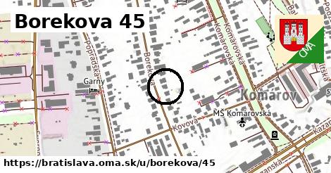 Borekova 45, Bratislava